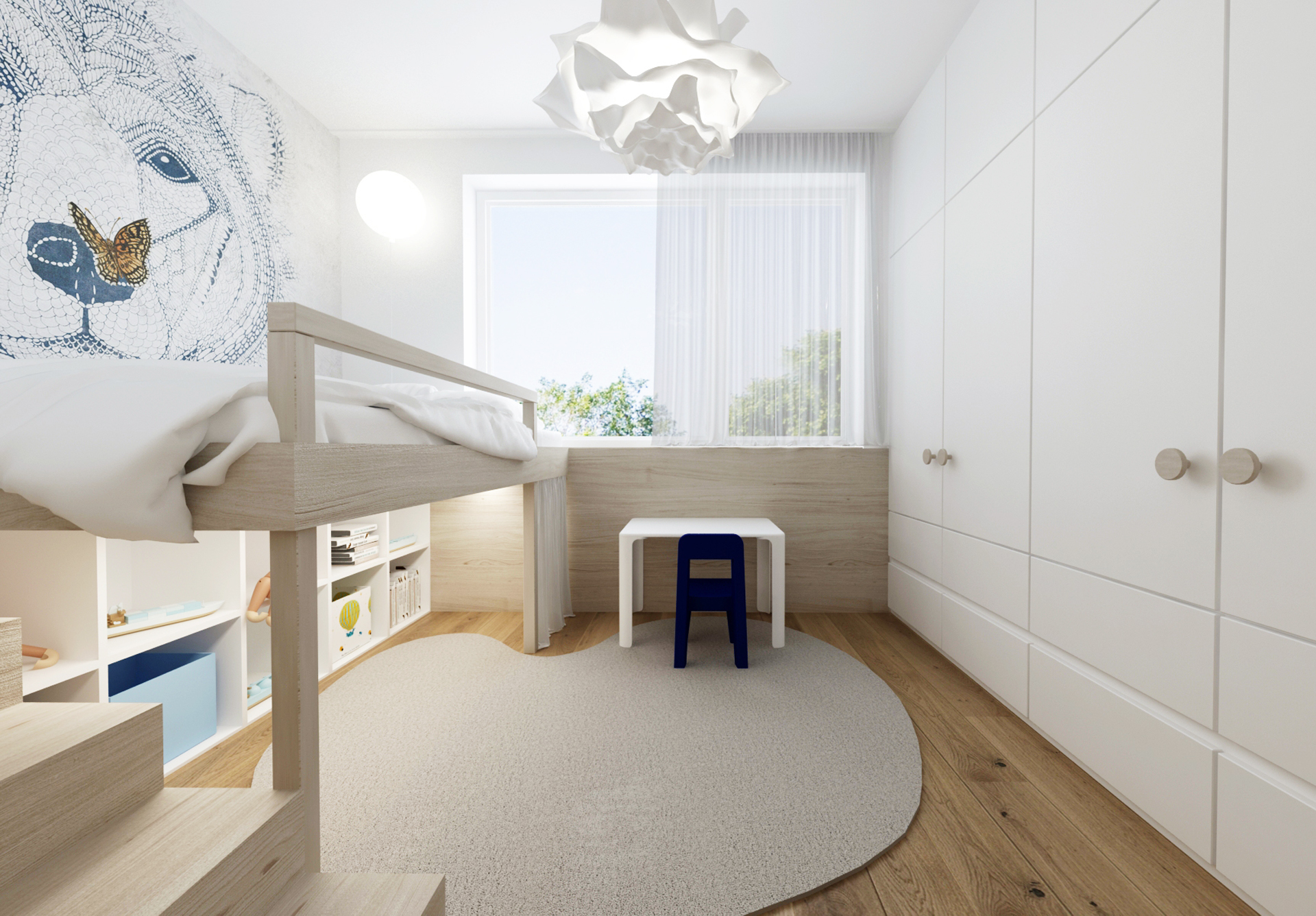 navrh detskej izby, navrh bytu bratislava, navrh interieru bratislava, kocelova, kocelova residence, penthouse design, interier bytu, navrh detskej, detska izba s vyvysenou postelou, interier bieleny dub, white oak, detska tapeta, detska tapeta, navrh interieru detskej izby, navrh detskej izby, navrh interieru detskej izby, navrh interieru, dizajn interieru, vizualizacie detskej izby, vizualizacie detskej izby, interierovy dizajner, veronika paluchova, interierovy dizajn, design room, magis design, living design, living room, interior design, interior designer, veronika paluchova 